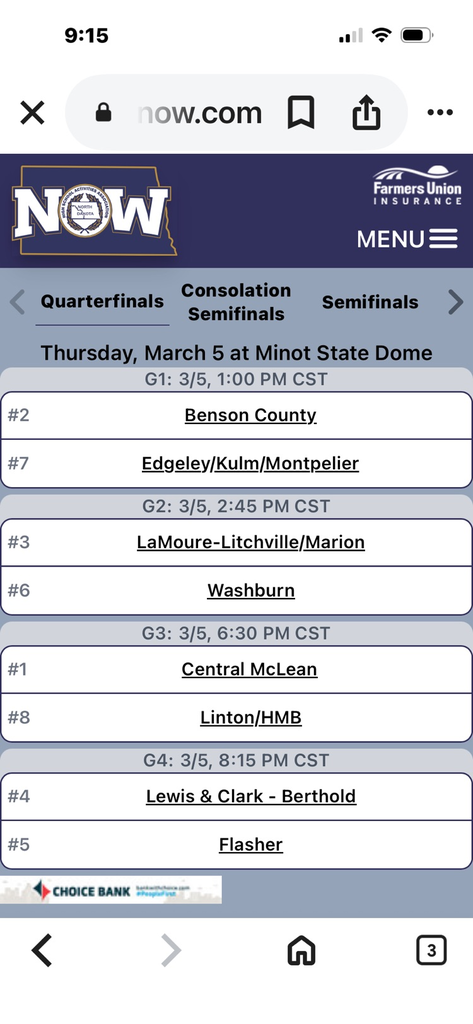 State girls basketball bracket 
