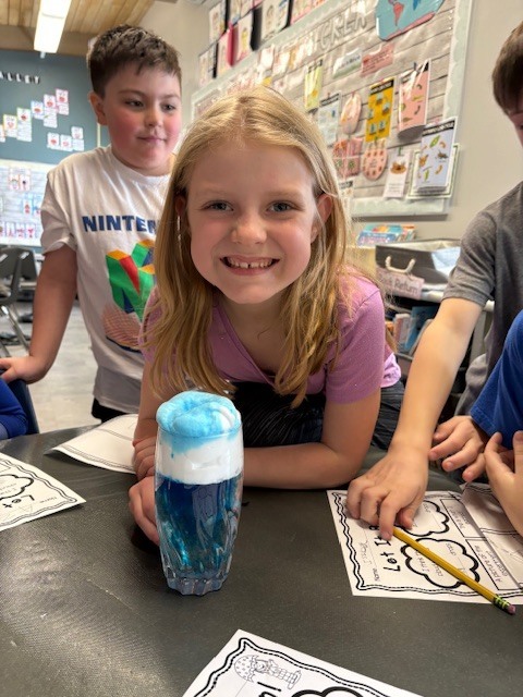 2nd grade with their cloud