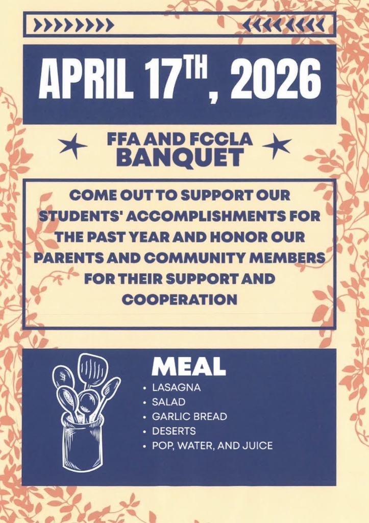 banquet flyer