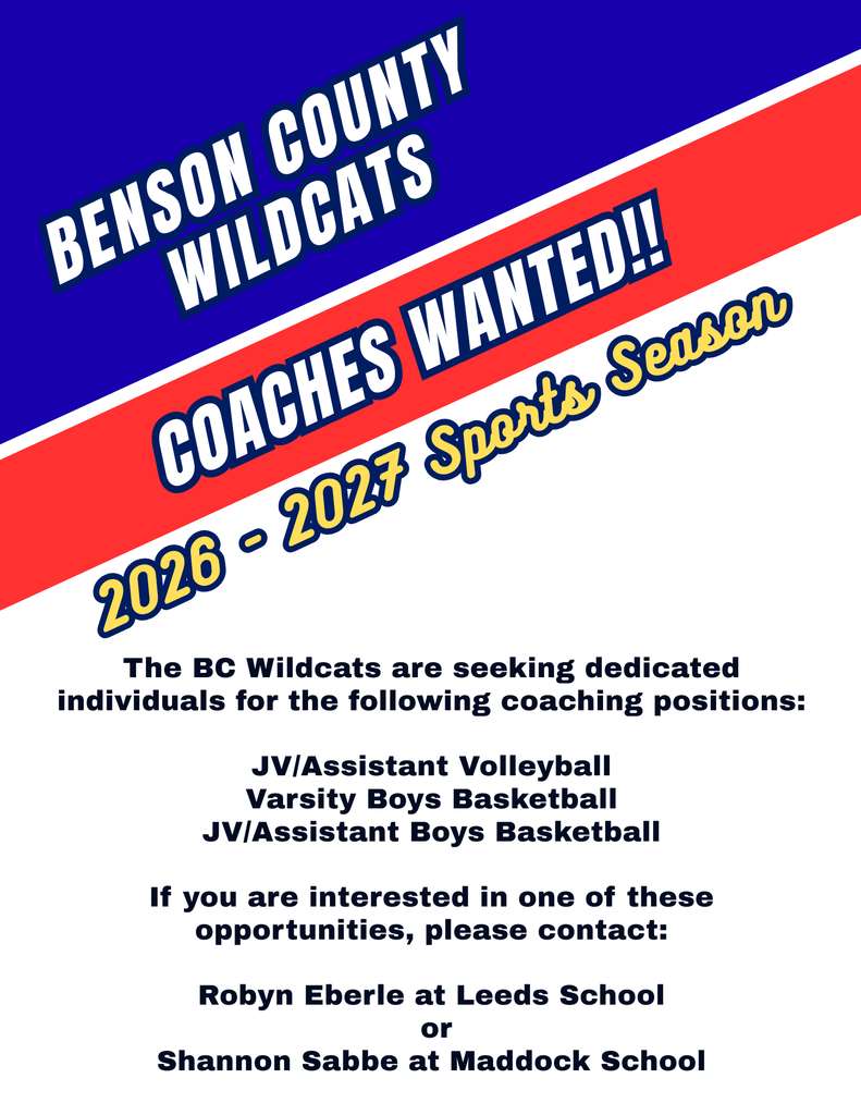 Coaches Wanted Flyer