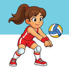 Volleyball clipart
