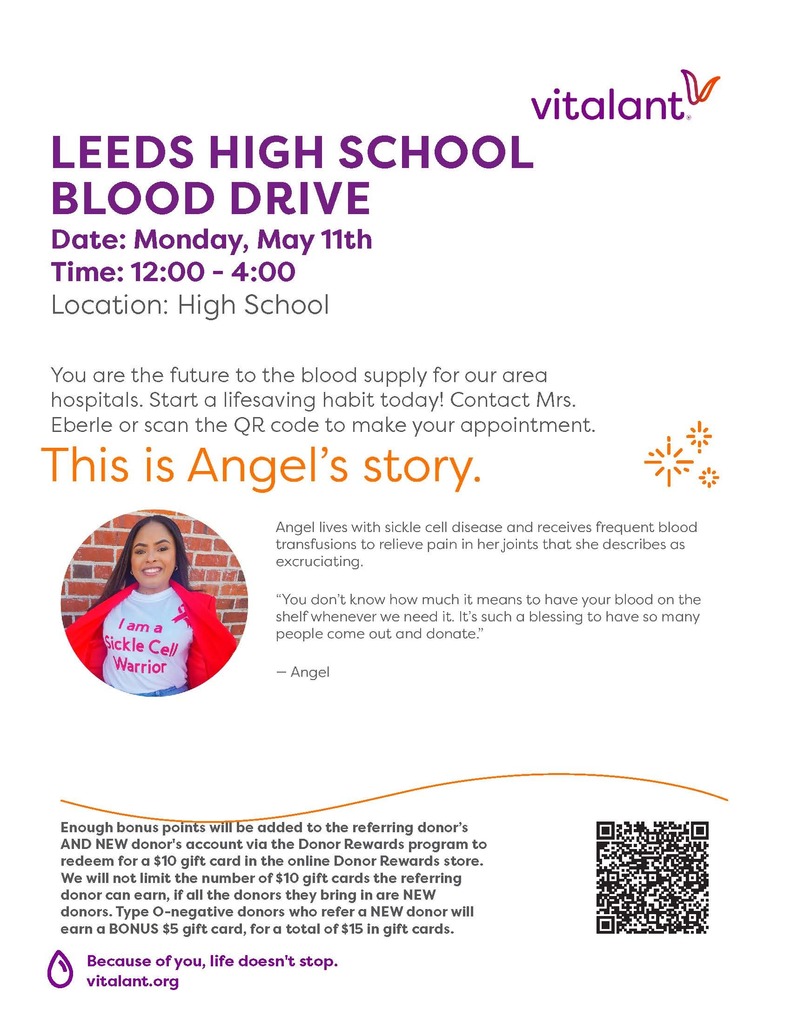 Blood Drive Flyer