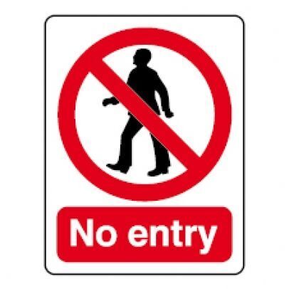 No Entry Clipart