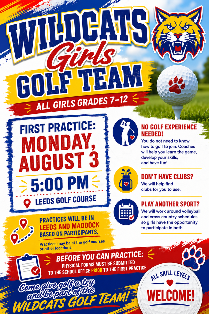 Girls Golf Flyer