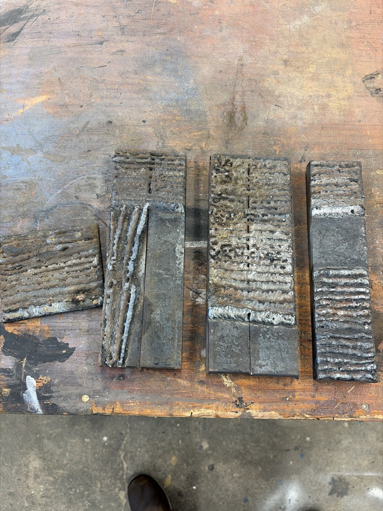 flat welds