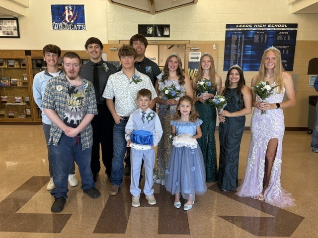 Homecoming Candidates Picture