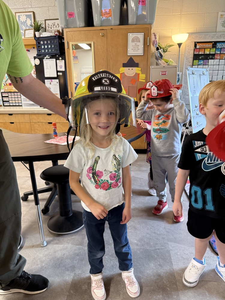 trying on gear