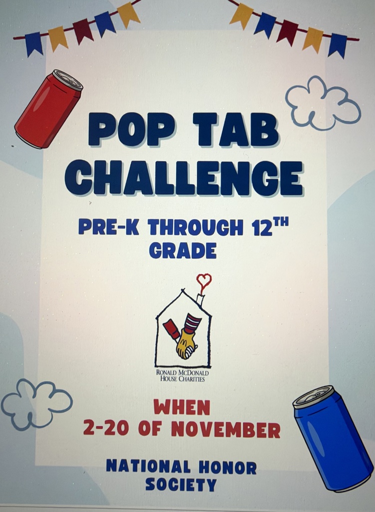 Pop Tab Challenge Flyer