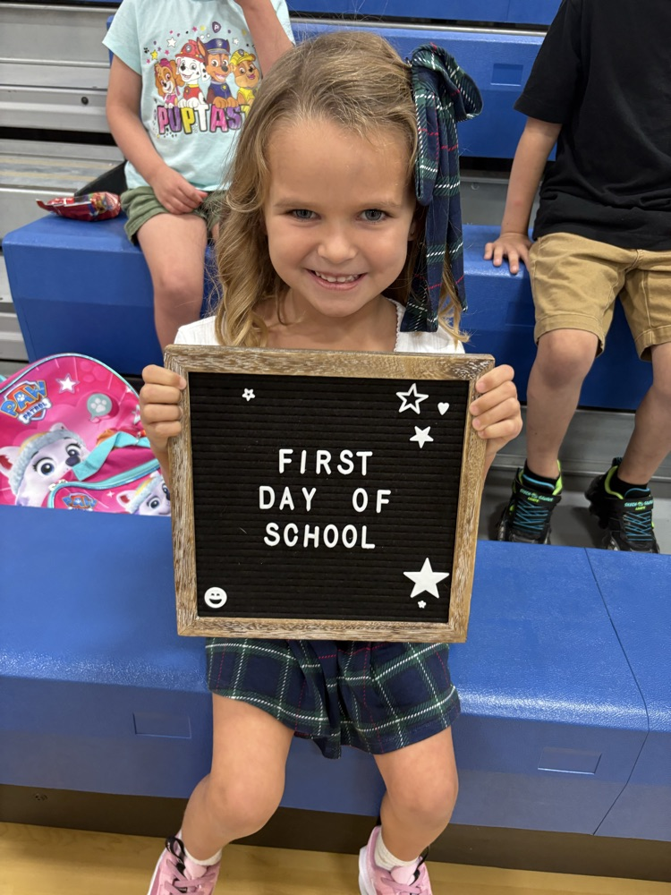 first day of school!