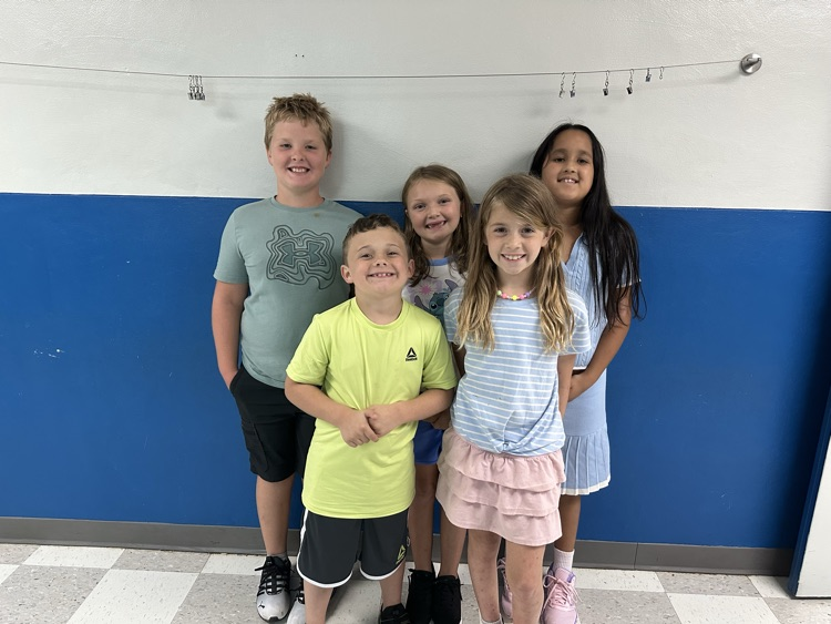 Third graders first day