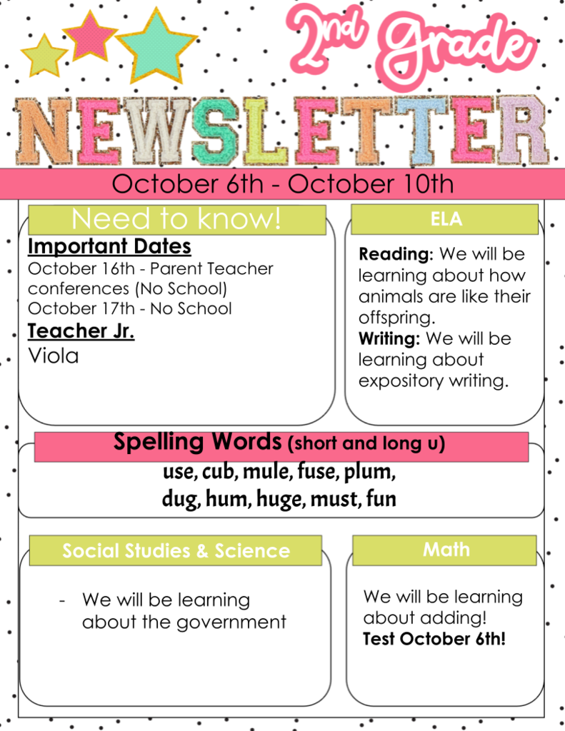 Copy of News Letter Template!