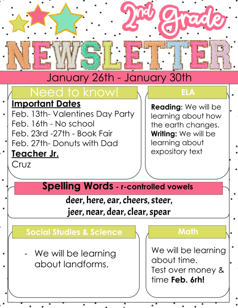 Jan Newsletter