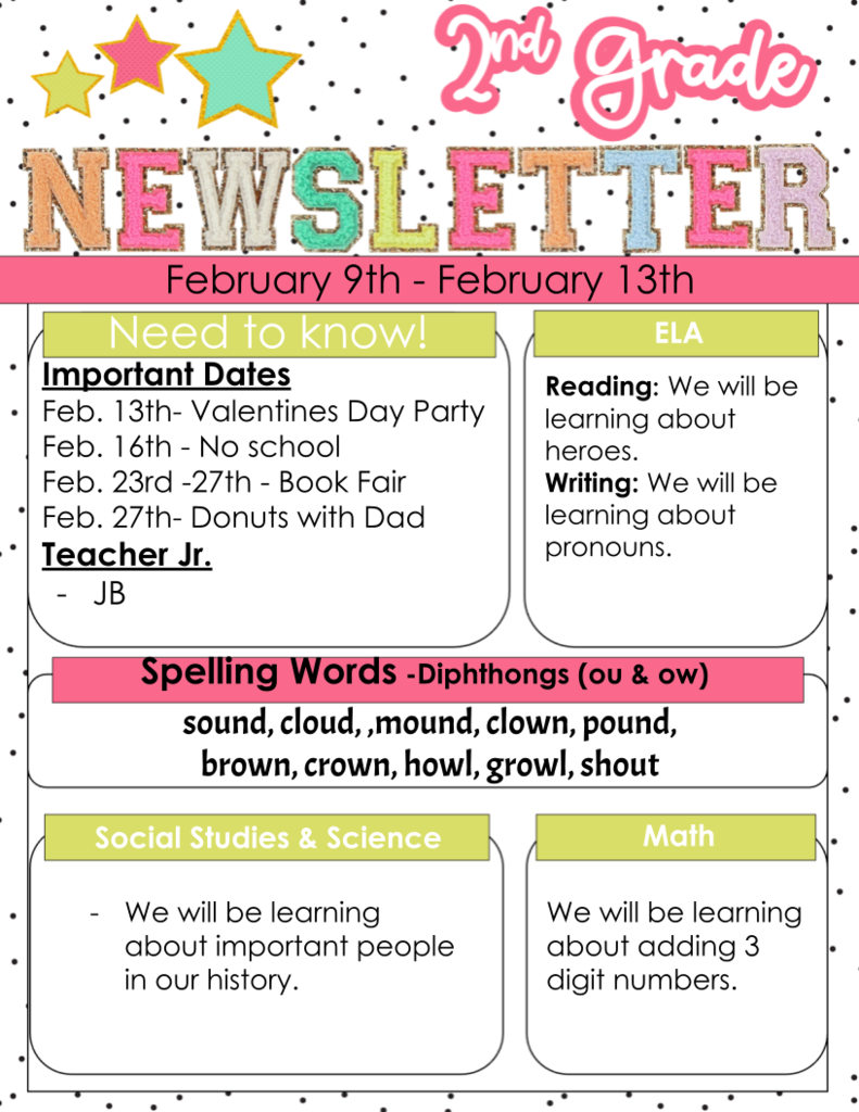 Feb Newsletter 