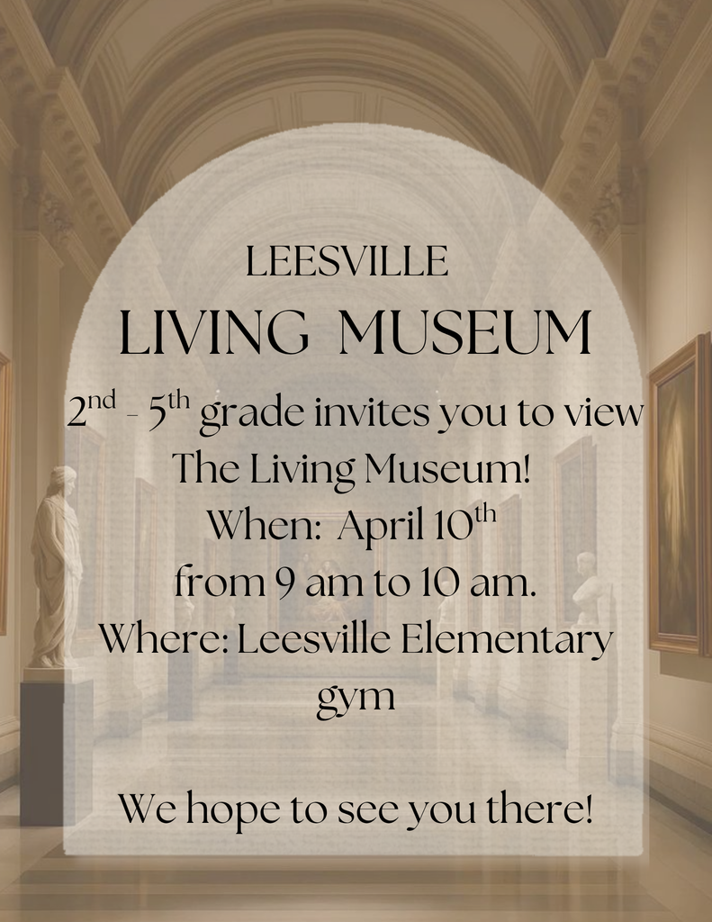 Living Museum Flyer