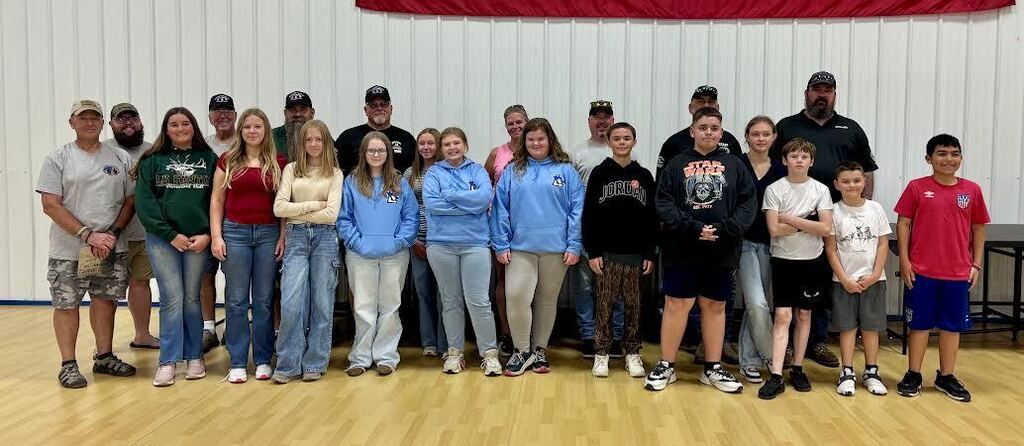 Fishing for Freedom committee and students.