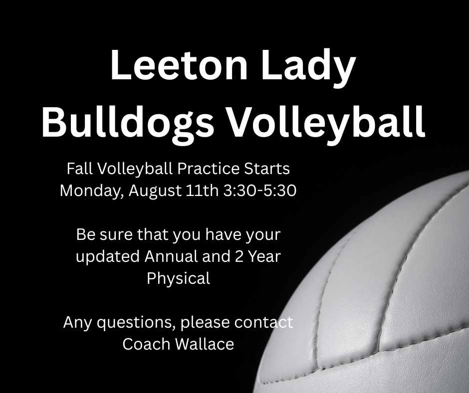 Fall 2025 Volleyball Season starting August 11th
