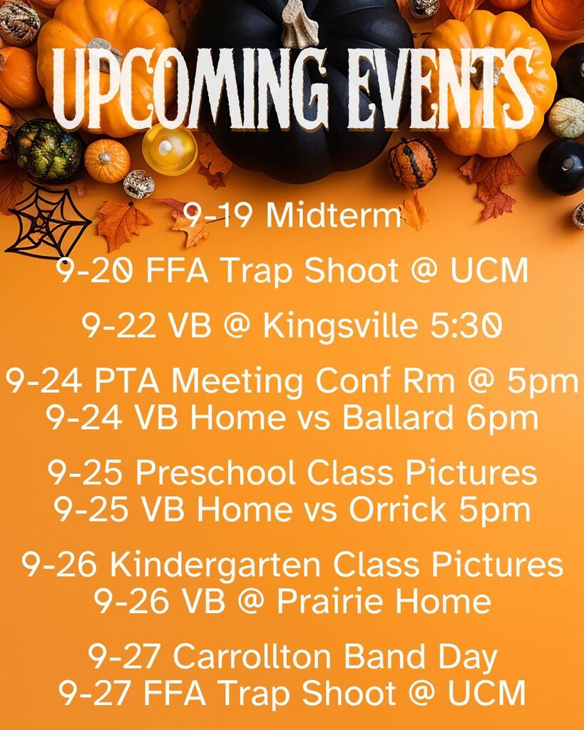 Upcoming Events