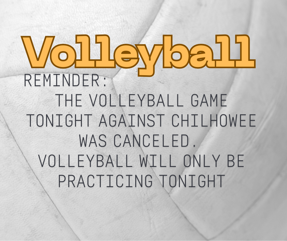 Volleyball Reminder