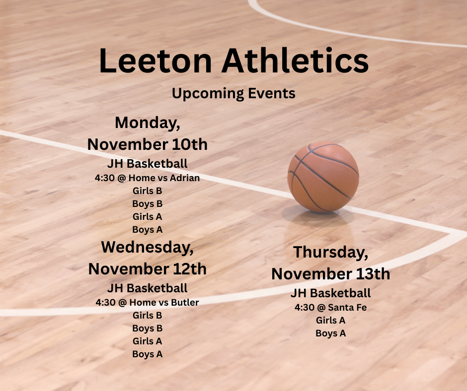 Upcoming Athletics