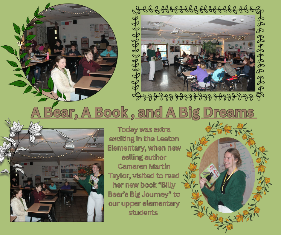 A Bear, A Book, and a Big Dream