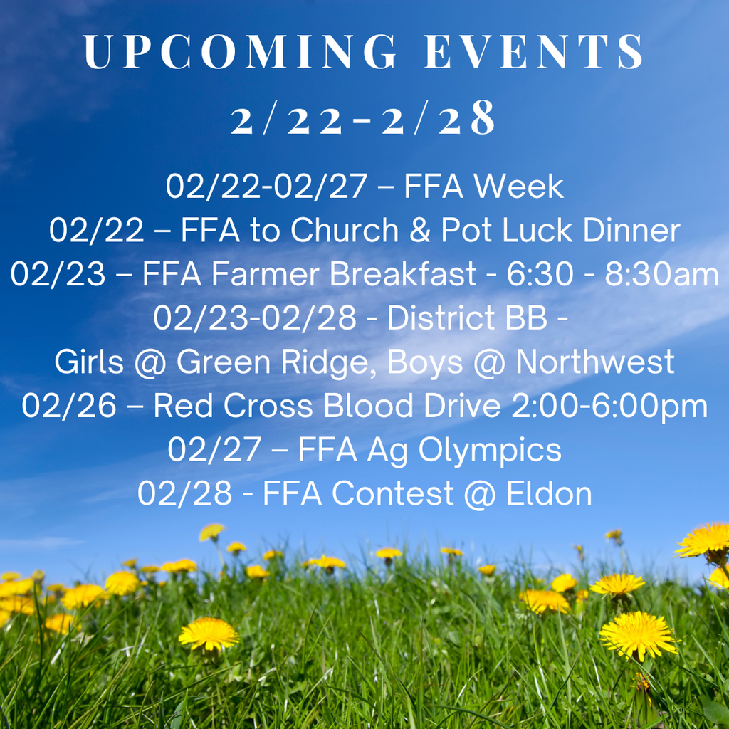 Upcoming Events 