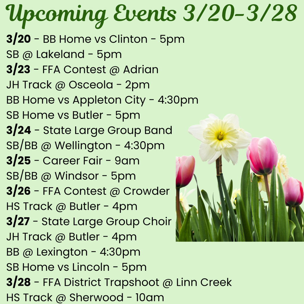 Upcoming Events
