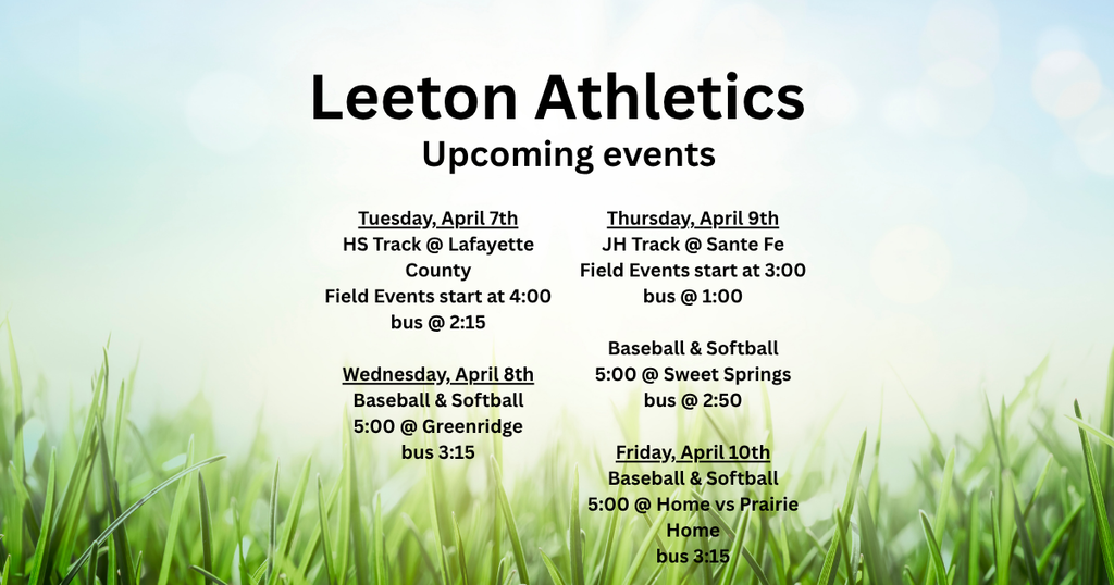 This week in Leeton Athletics