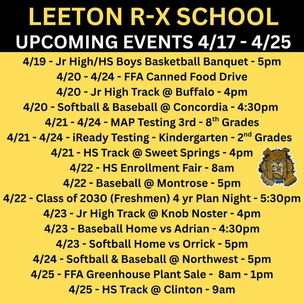 Upcoming Events