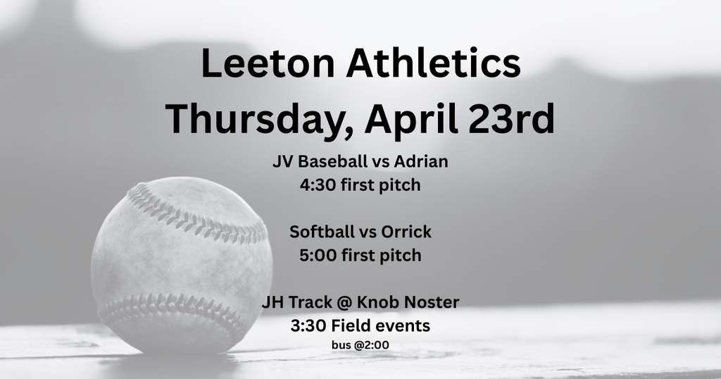 Upcoming Athletics