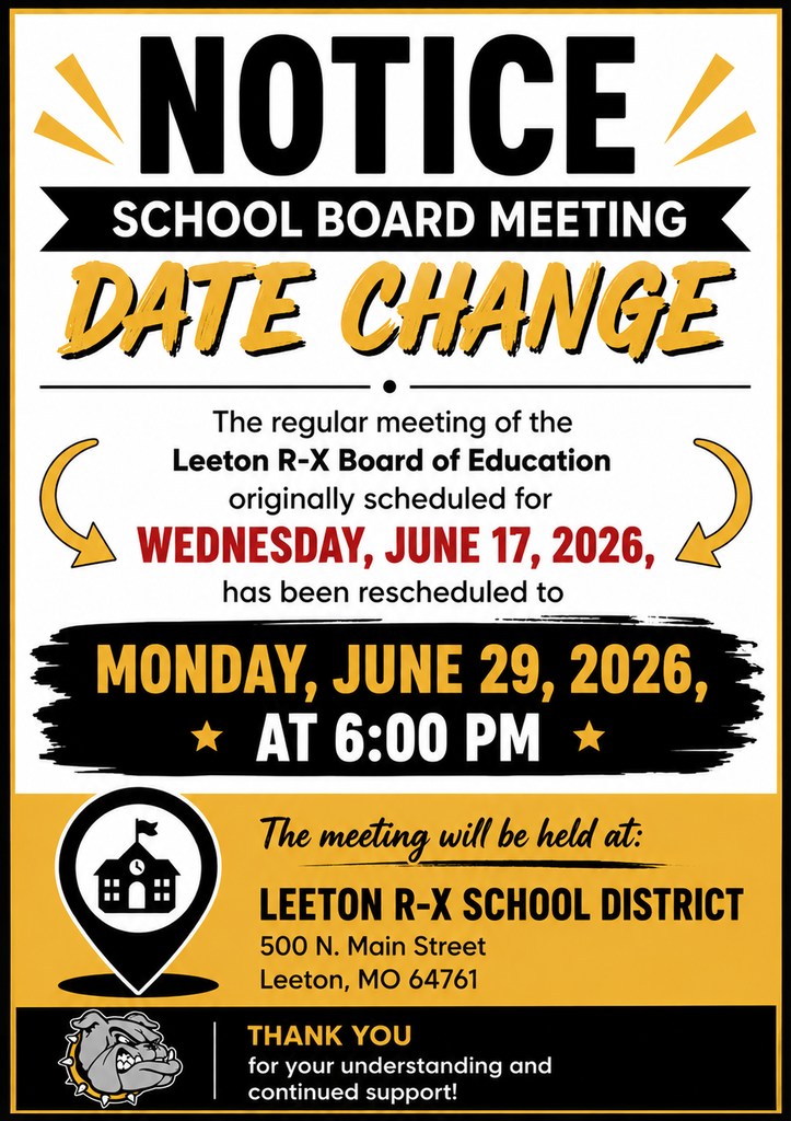 School Board Meeting Change June