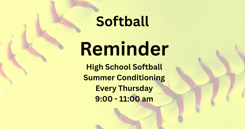 Softball Conditioning