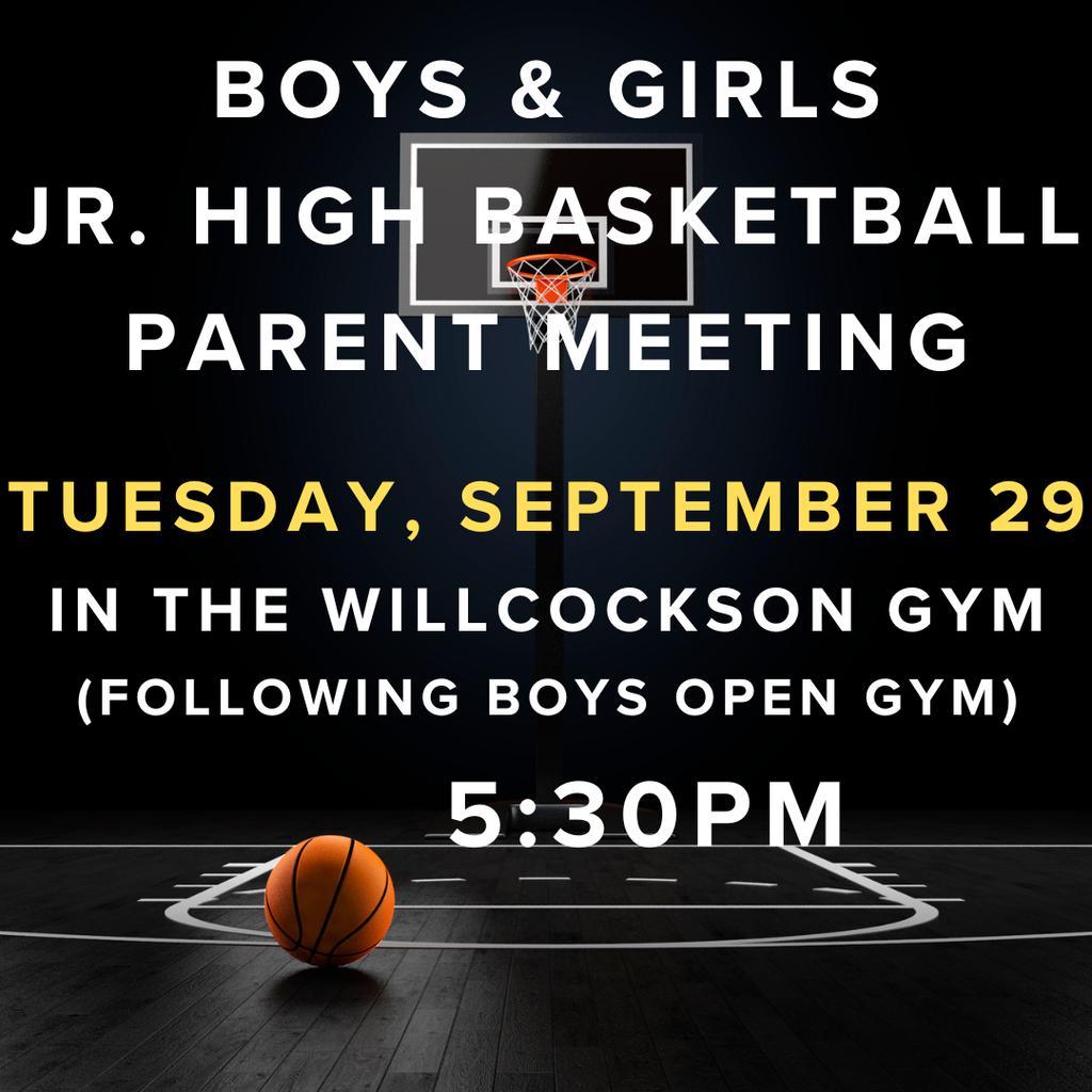 Jr High BB Parent Meeting