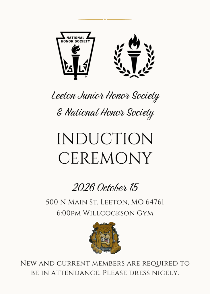 Induction Ceremony Invite