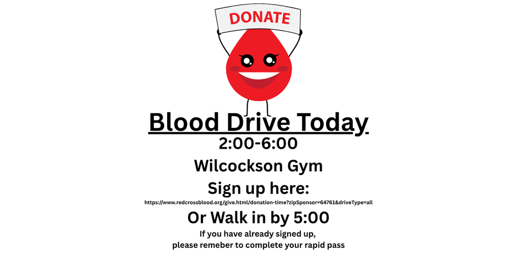 blood drive today