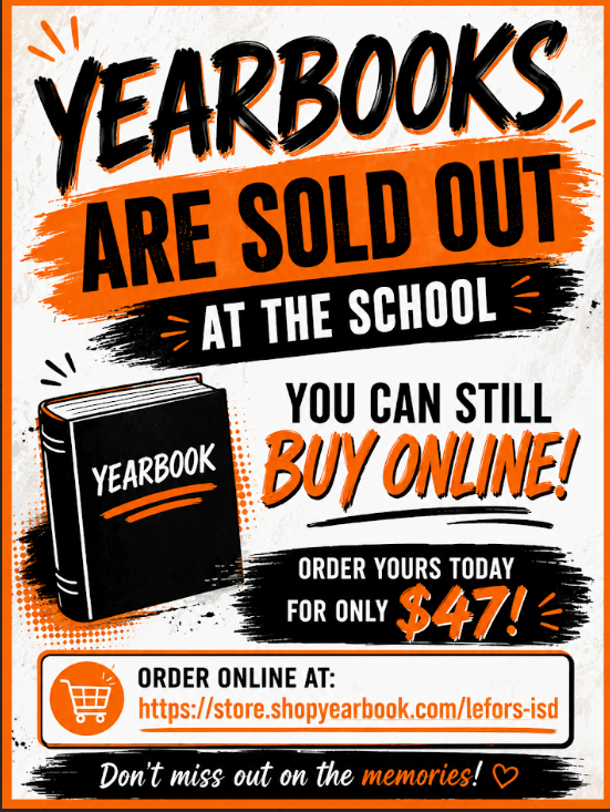 Yearbook Sold Out
