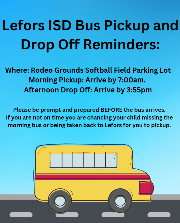 LISD Bus Reminders