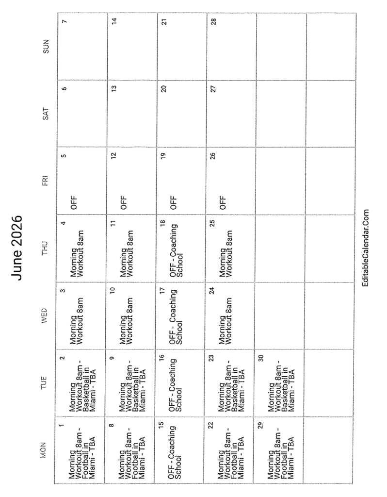 June