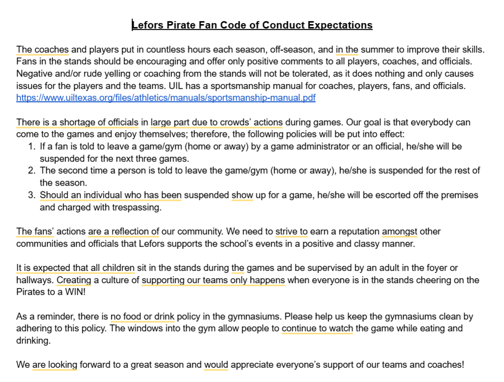 Fan Expectations