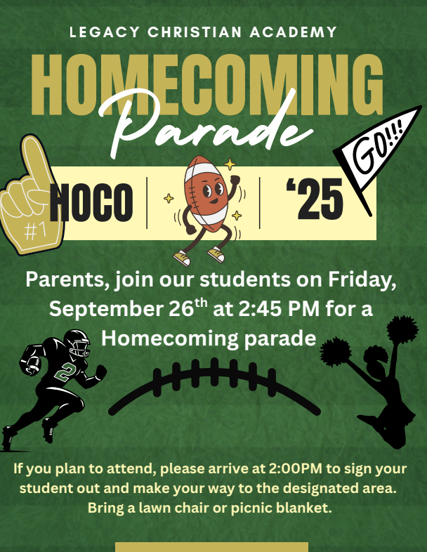 HOCO Parade Flyer