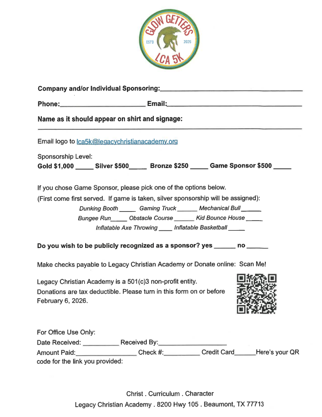 sponsorship packages