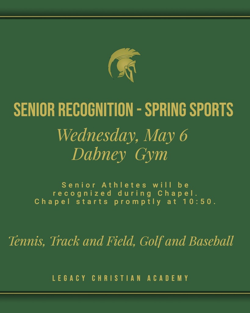 senior recognition spring sports