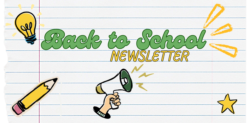back to school newsletter
