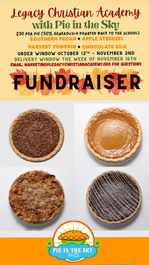 legacy pie in the sky fundraiser