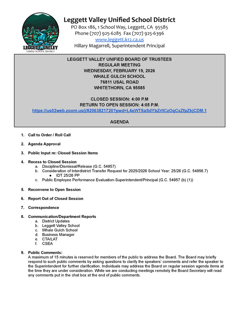 Board Agenda 2/26/26 - page 1
