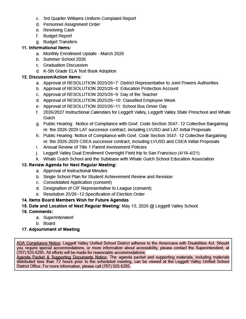 Board Agenda 4/15/26 - page 2