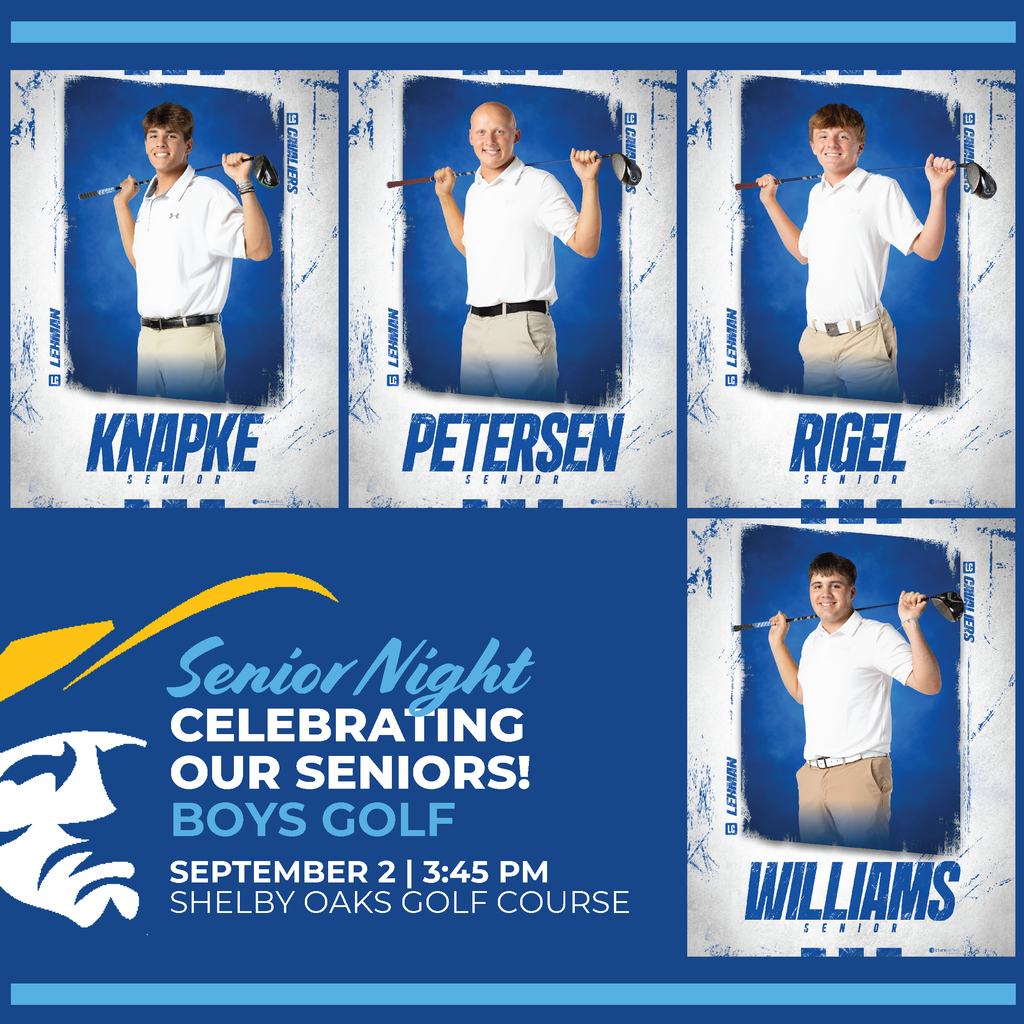 Boys Golf Senior Night