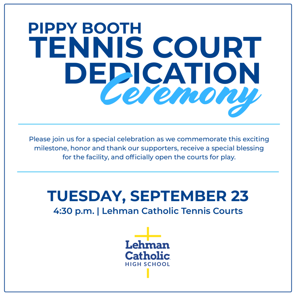 Tennis Court Dedication