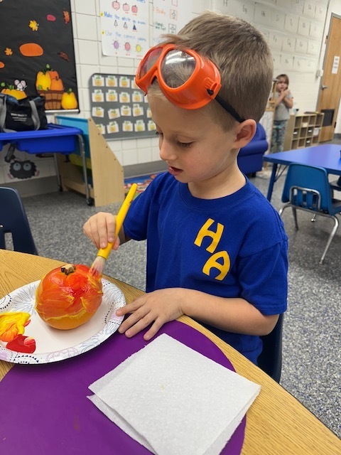 Pre-K pumpkins