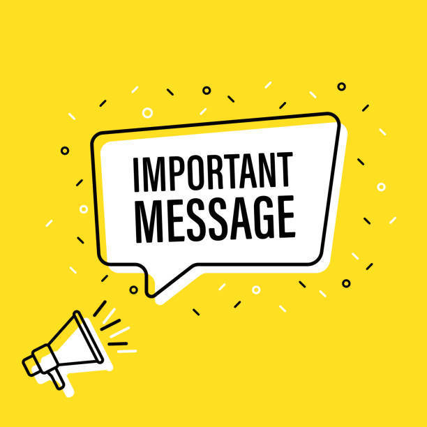 important message