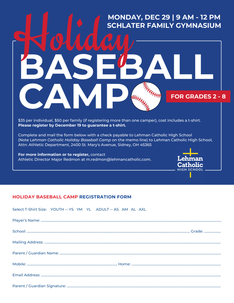 Holiday Baseball Camp